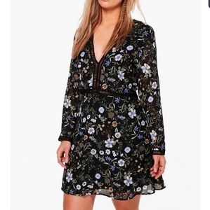 BooHoo Floral Dress